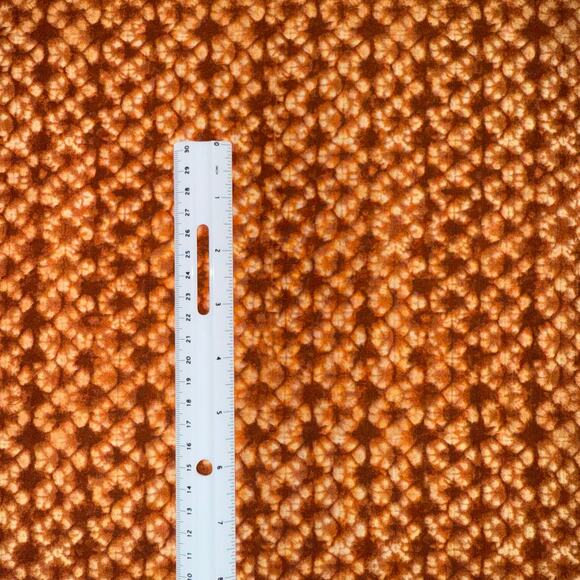 Moda Fabric | 1 YD | Kawa Kiso Rust Orange by Debbie Maddy | Diamond Watercolor - Picture 3 of 7